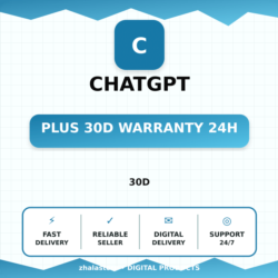 ChatGPT Plus 30D warranty 24H