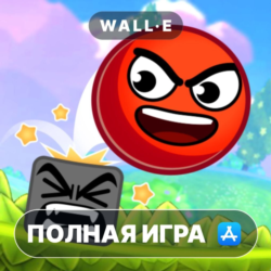 Red Ball Forever ПОЛНАЯ ИГРА iPhone ios AppStore iPad