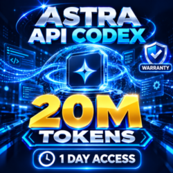 Astra API Codex 20M токенов на 1 день — GPT-Astra с гарантией