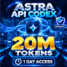 Astra API Codex 20M токенов на 1 день — GPT-Astra с гарантией