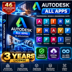 Autodesk All Apps — 46 приложений на 3 года | AutoCAD, Revit, 3ds Max