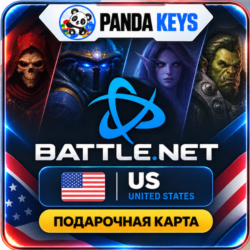 Подарочная карта Battle.net  ( США ) 5$ USD - 50$ USD