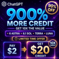 Скидка 90% на API | ChatGPT 6 Astra • 6.1 Sol • Terra • Luna | Автоматическая доставк