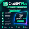 Готовый аккаунт ChatGPT Plus на 1 месяц | Для личного использования