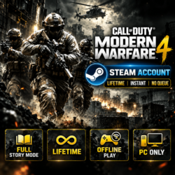 Call of Duty: Modern Warfare 4 — Steam — Без защиты (No Guard) — Мгновенно — Навсегда