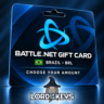 Blizzard Battle.net 30/50/100/150/300 BRL Бразилия
