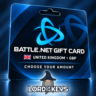 Blizzard Battle.net 15/40/100 GBP Великобритания