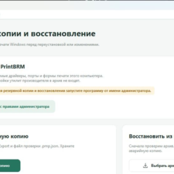 Print Manager Pro — управление принтерами Windows