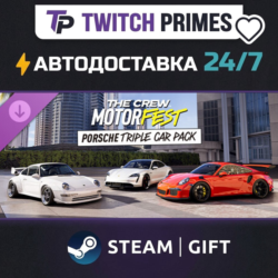 Ru СНГ Китай "DLC The Crew Motorfest | Porsche Triple Car" Steam Gift автовыдача 24/7
