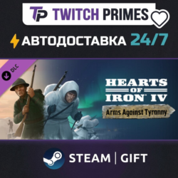 Ru СНГ Китай "DLC Hearts of Iron… Arms Against Tyranny" Steam Gift автовыдача 24/7