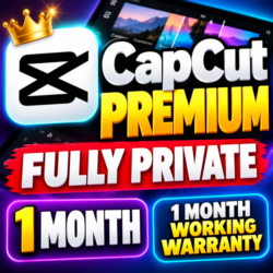 Полностью личный Capcut Premium на 1 месяц, гарантия работы
