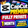 Полностью личный Capcut Premium на 1 месяц, гарантия работы