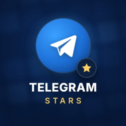 Telegram Stars от 50 — любое количество звёзд, пополнение по @username