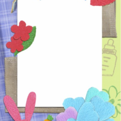 Детский фотоальбом Scrapbook - шаблоны для фотошопа.