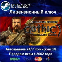 ✅Gothic 3 Forsaken Gods Enhanced Edition✔️Steam⭐Ключ Активации🔑РФ СНГ МИР✔️АКЦИЯ🎁