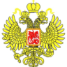Машинная вышивка герб России