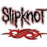 Машинная вышивка логотип группы  SlipKnot